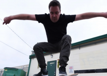 Skateboarding Across Canada for Recovery: One Eyed Dad’s Crazy Book Tour