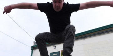 Skateboarding Across Canada for Recovery: One Eyed Dad’s Crazy Book Tour